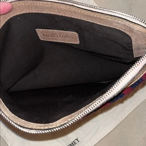 Rachel Comey suede and carpet clutch - Picture 4 of 6